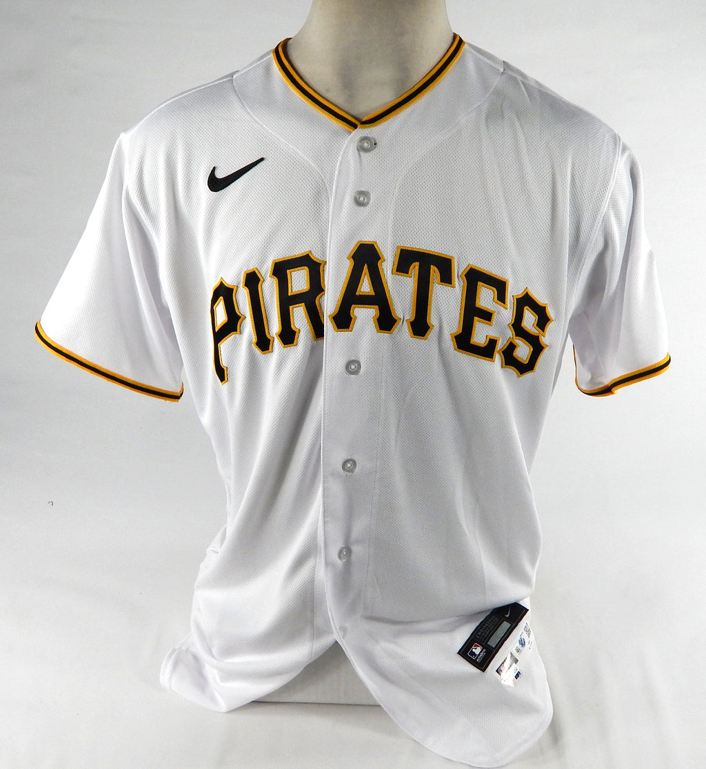 2020 Pittsburgh Pirates Kelley Game Issued White Jersey 46 DP72261 Pic2