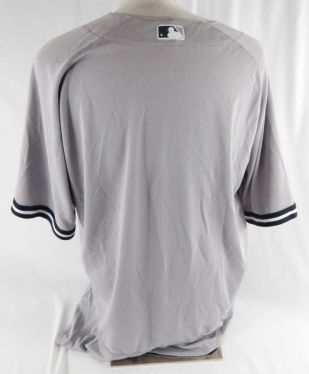2018 New York Yankees Blank Game Issued Grey Jersey 50 014 Pic2