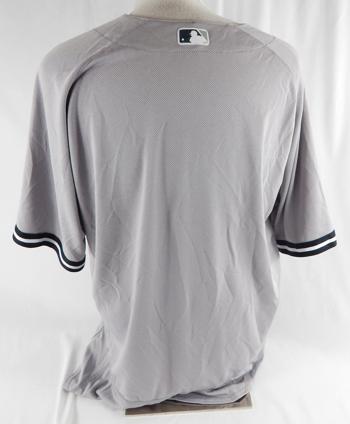 2018 New York Yankees Blank Game Issued Grey Jersey 50 014 Pic2
