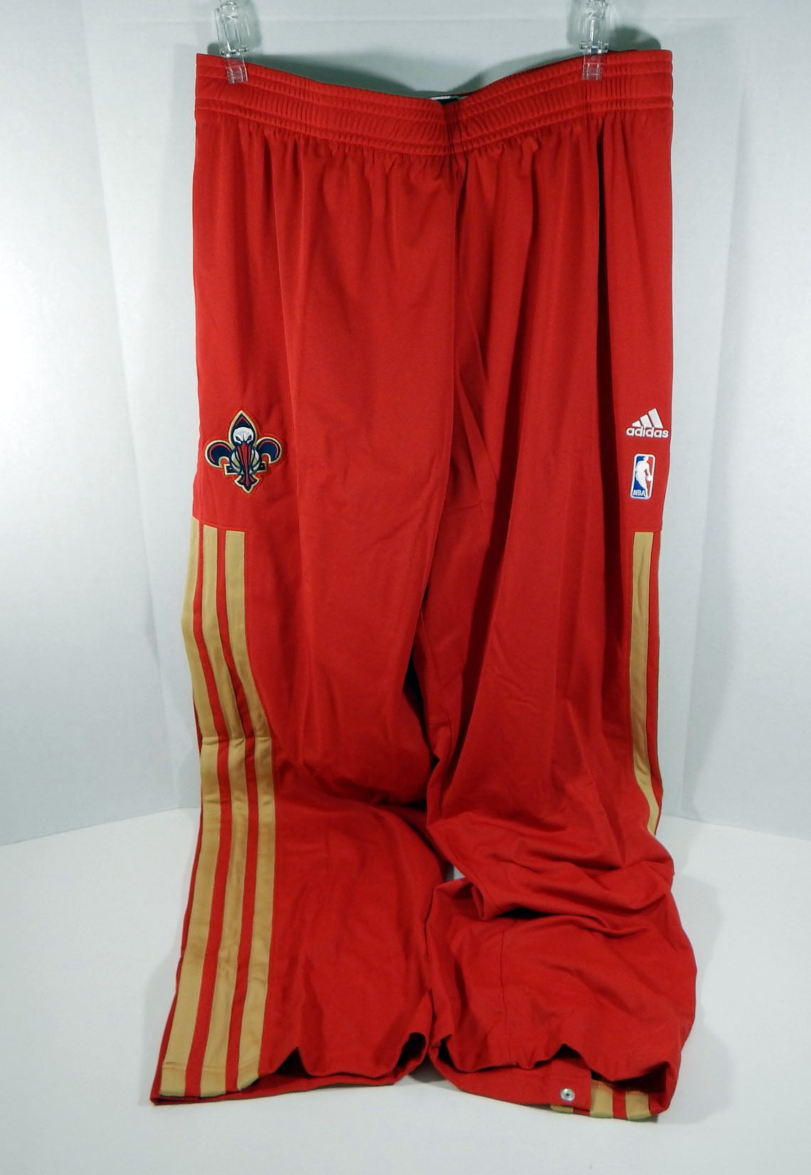 2013-14 New Orleans Pelicans Game Issued Red Breakaway Pants 3XL 710796S