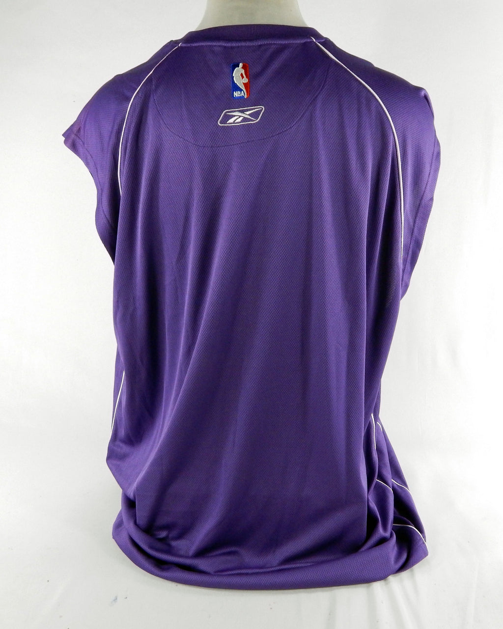 2004-05 Charlotte Hornets Game Used Purple Tank Top Shirt 3XLT DP70513 Pic2