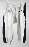 2023 Philadelphia Eagles Nicholas Morrow #41 Game Used White Pants 30 761