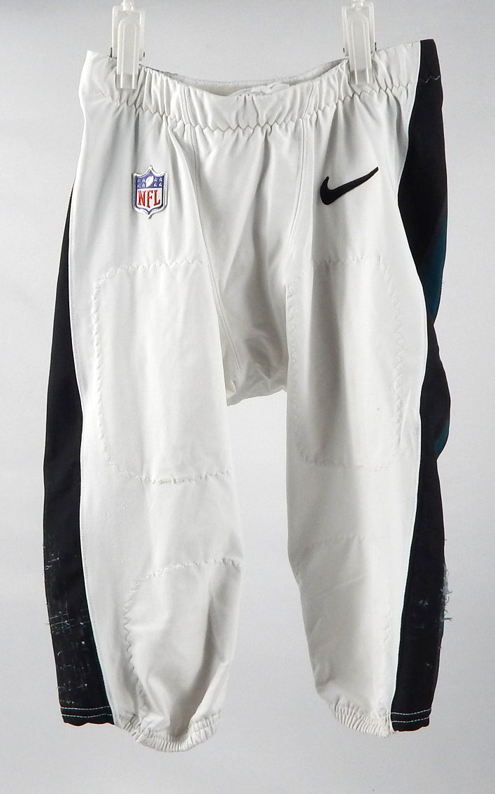 2023 Philadelphia Eagles Nicholas Morrow #41 Game Used White Pants 30 761