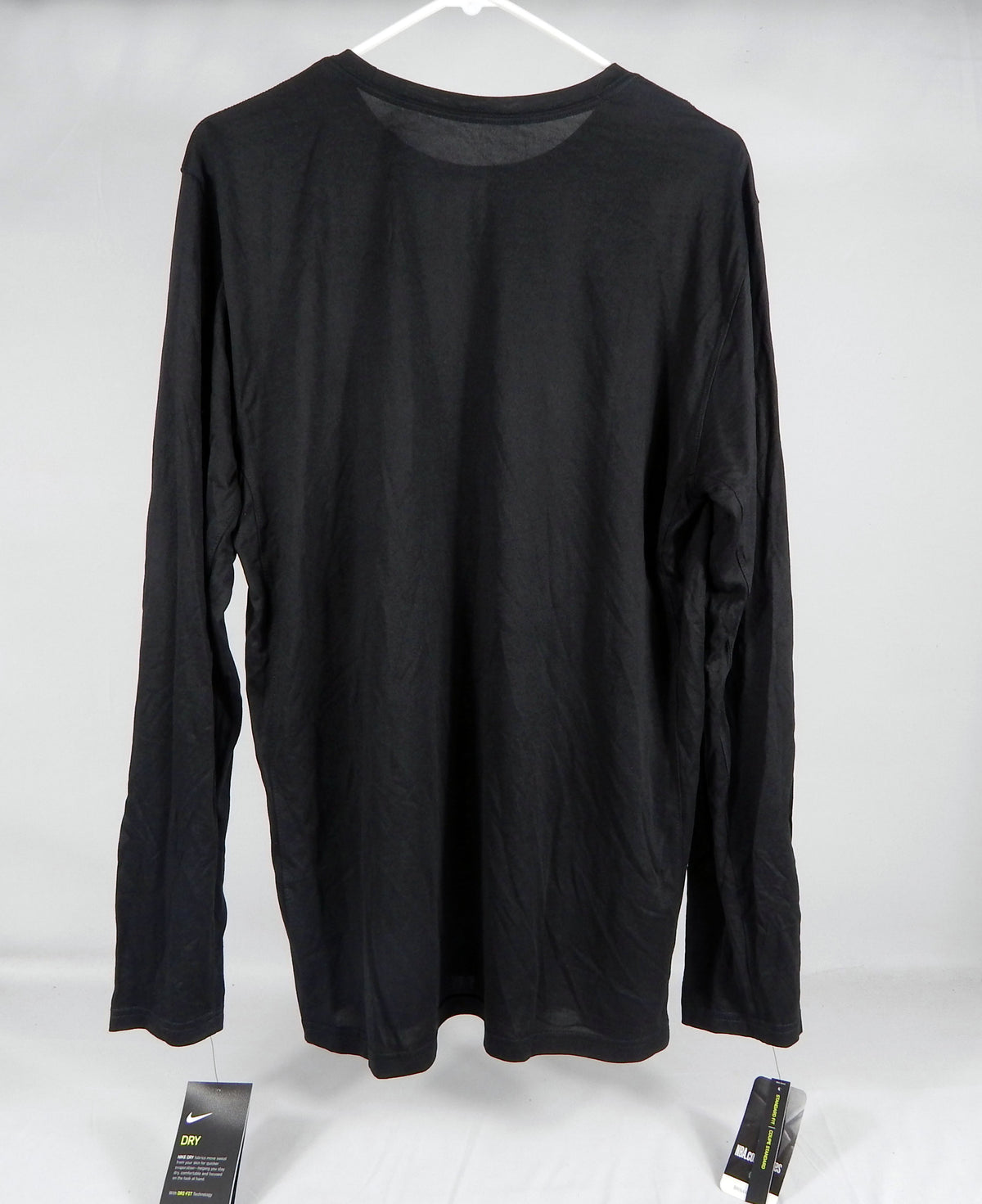 2019-20 Detroit Pistons Team Issued Black Training Long Sleeve Shirt 010 L 87S Pic2