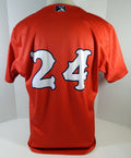 2020 Pawtucket Boston Red Sox #24 Game Used Red Jersey Alternate Training S XL 7