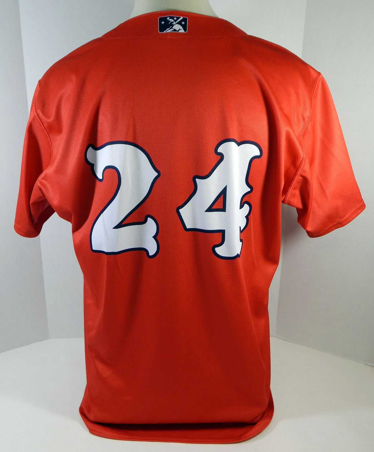 2020 Pawtucket Boston Red Sox #24 Game Used Red Jersey Alternate Training S XL 7