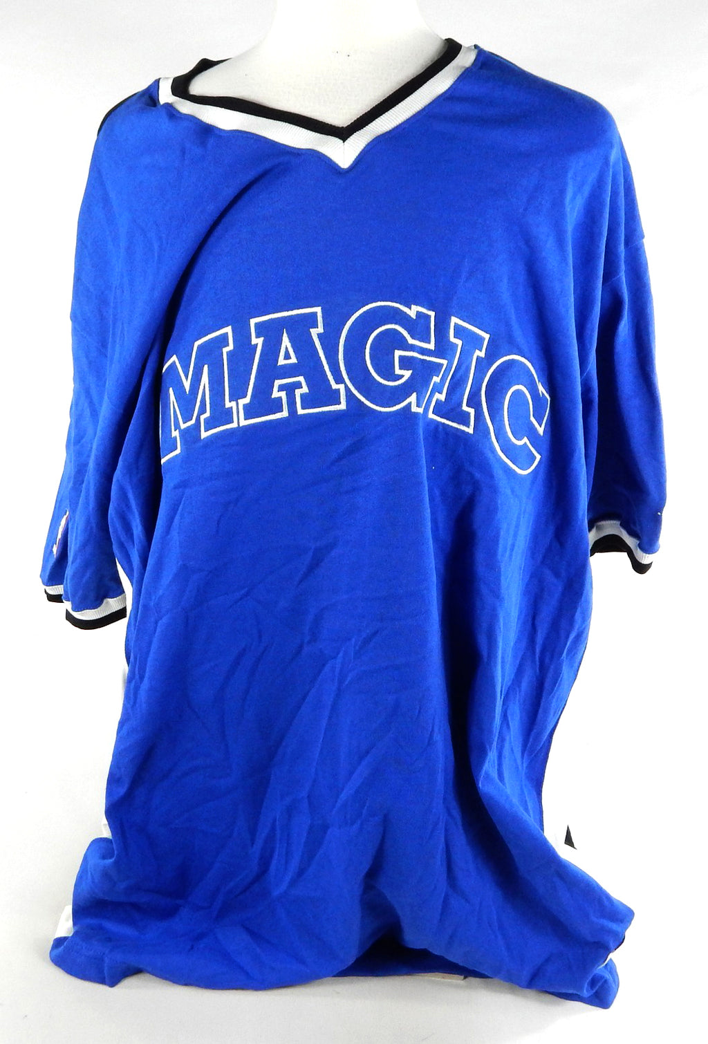 1996-97 Orlando Magic Game Issued Blue Training Shirt NBA 50th Patch XXXL 792