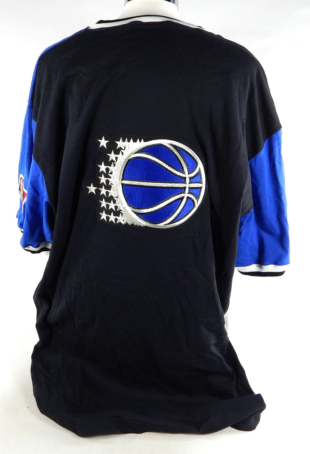 1996-97 Orlando Magic Game Issued Blue Training Shirt NBA 50th Patch XXXL 792 Pic2
