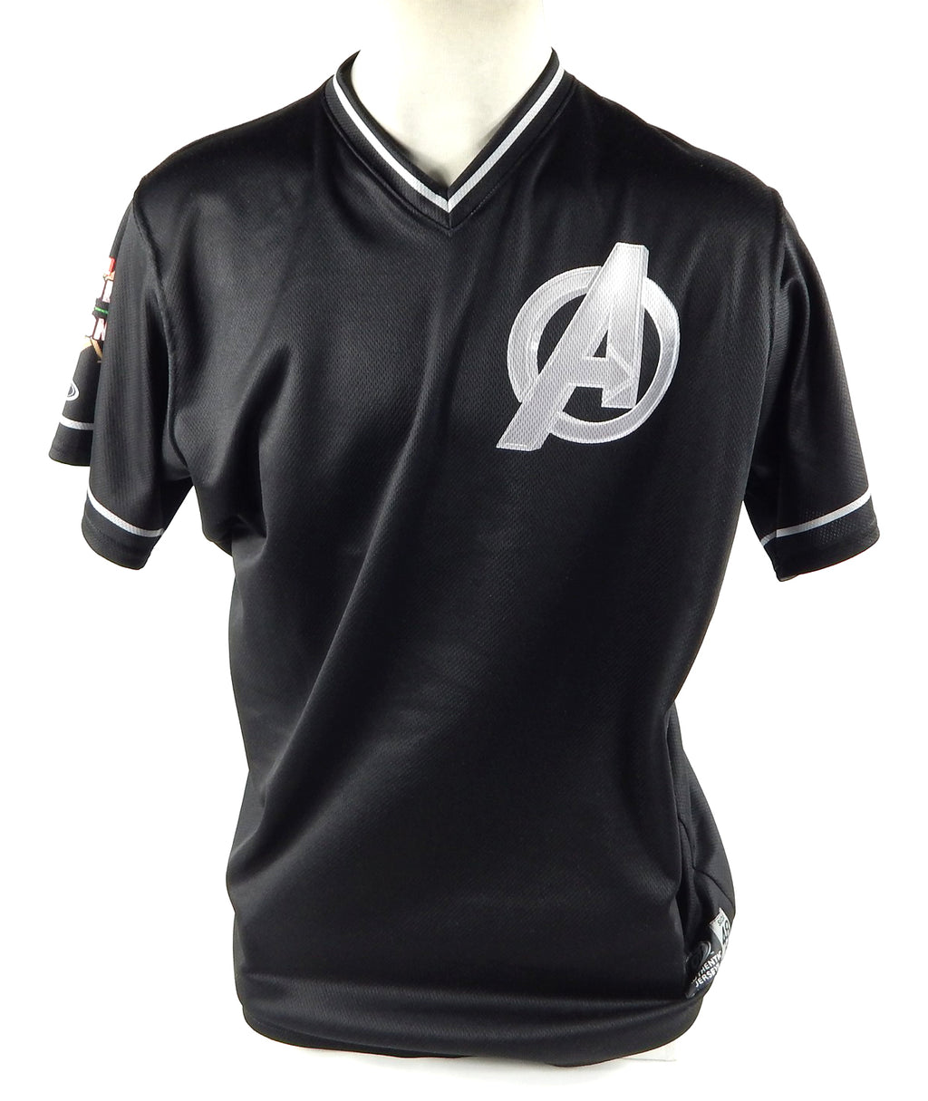 2022 Round Rock Express Matt Hagen #39 Game Used Black Jersey Marvel Defenders