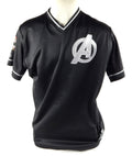 2022 Round Rock Express Matt Hagen #39 Game Used Black Jersey Marvel Defenders