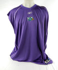 2004-05 Charlotte Hornets Game Used Purple Tank Top Shirt 4XLT DP70515