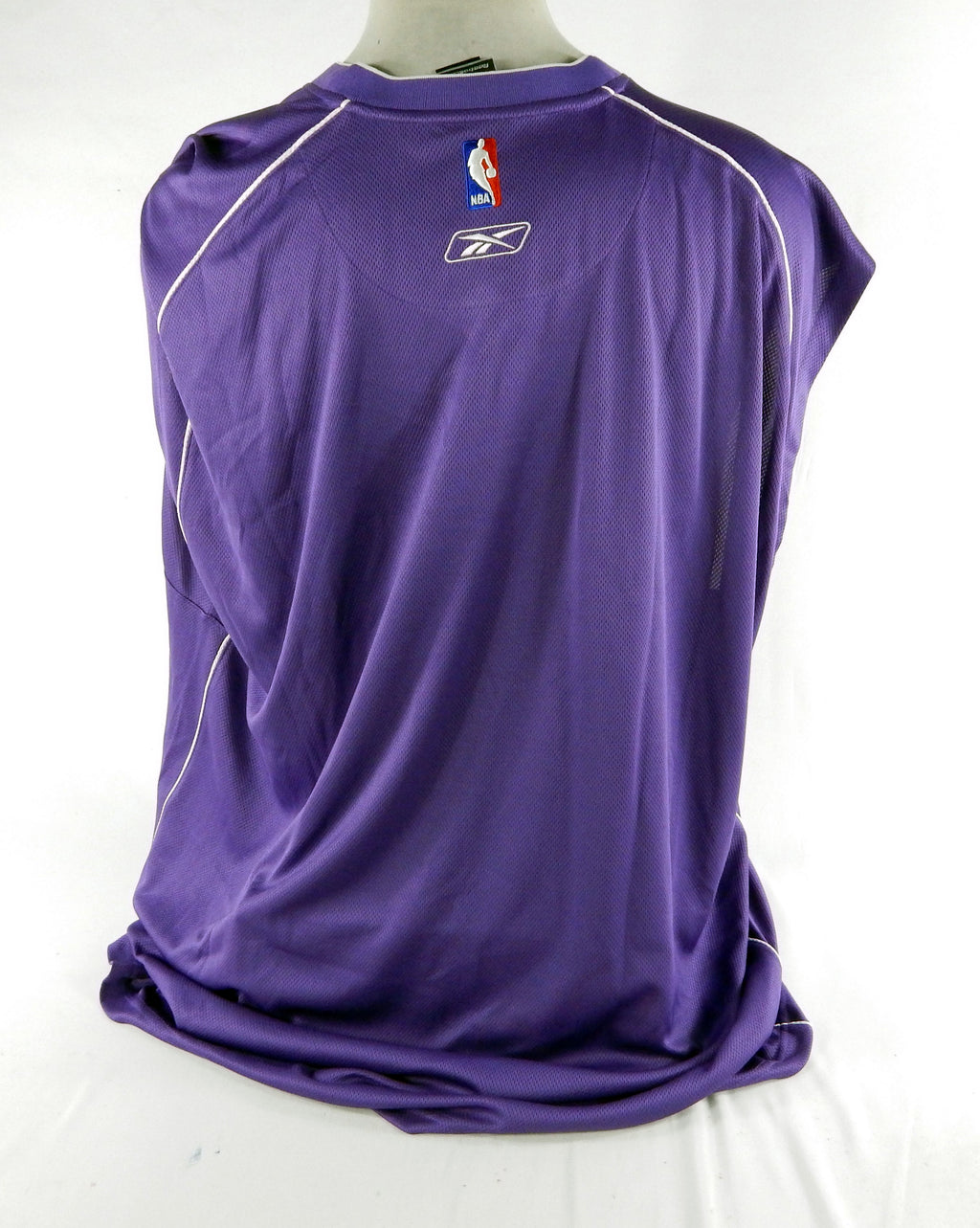 2004-05 Charlotte Hornets Game Used Purple Tank Top Shirt 4XLT DP70515 Pic2