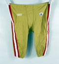 2011 San Francisco 49ers Game Issued Gold Pants 44 DP76196