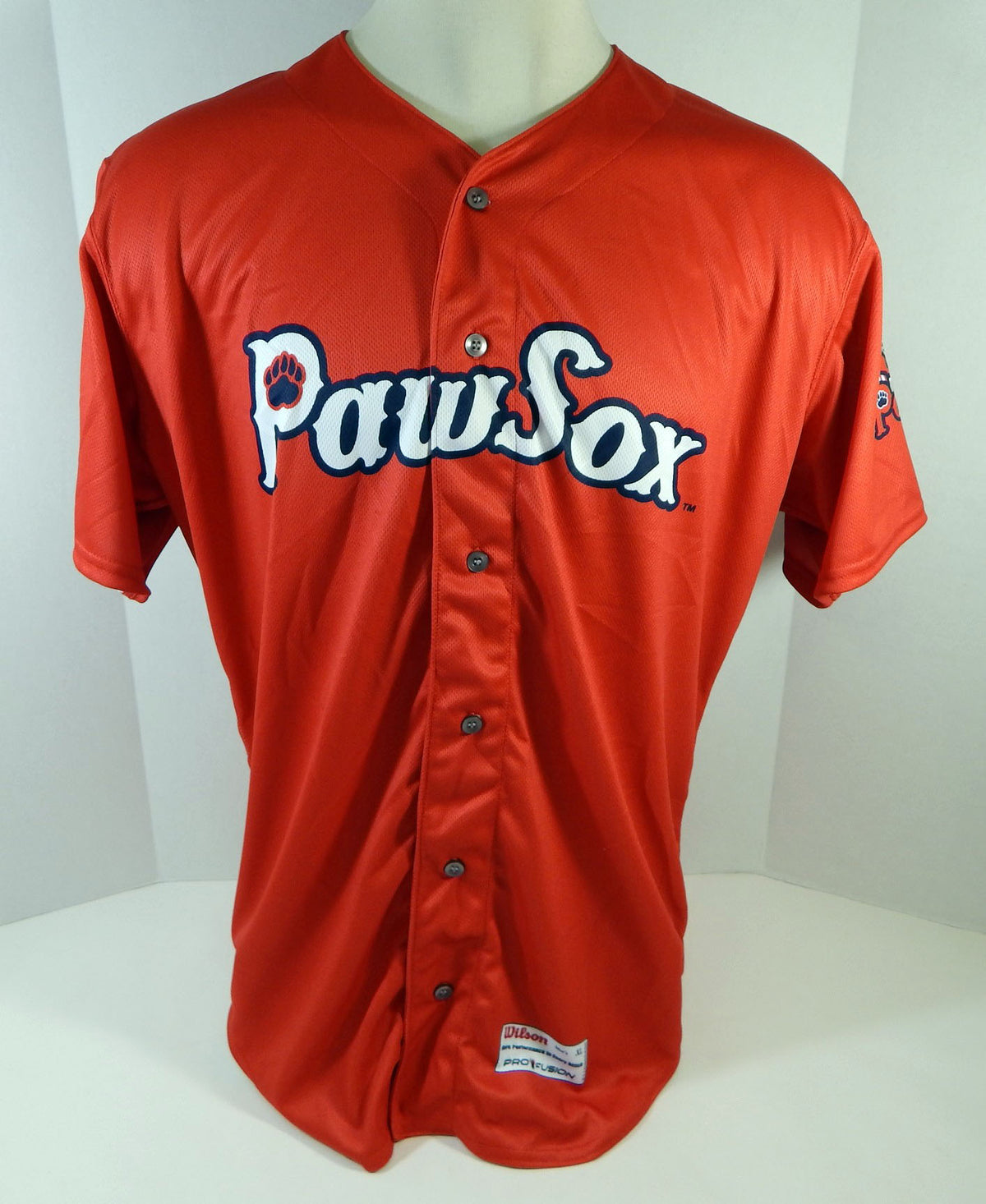 2020 Pawtucket Boston Red Sox #25 Game Issued Red Jersey Alt Training XL DP09838 Pic2