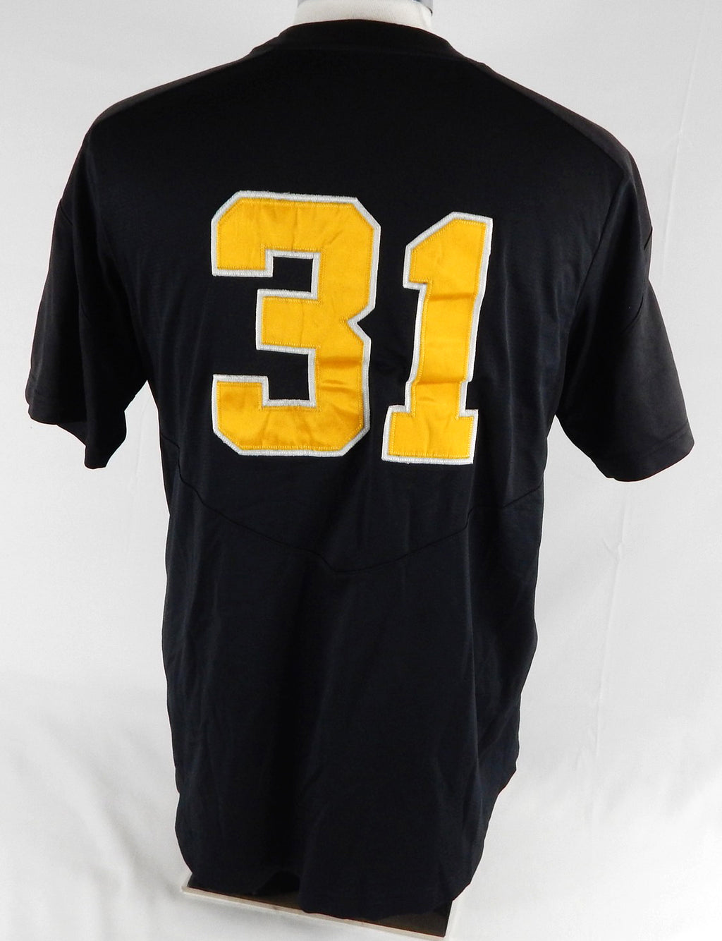 2019 Long Beach State Dirtbags #31 Game Used Black Jersey Baseball L 840 Pic2