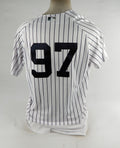 2022 New York Yankees Ron Marinaccio #97 Issued Pos Used White Jersey 46 DP73646