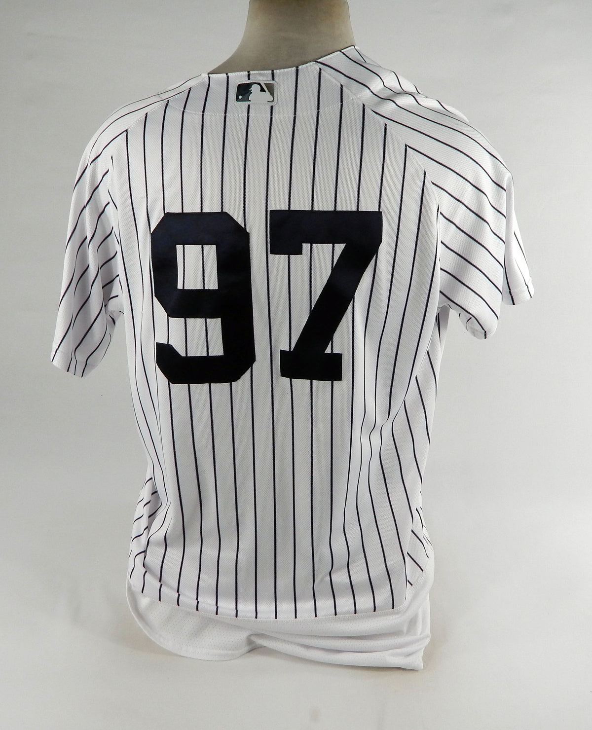 2022 New York Yankees Ron Marinaccio #97 Issued Pos Used White Jersey 46 DP73646