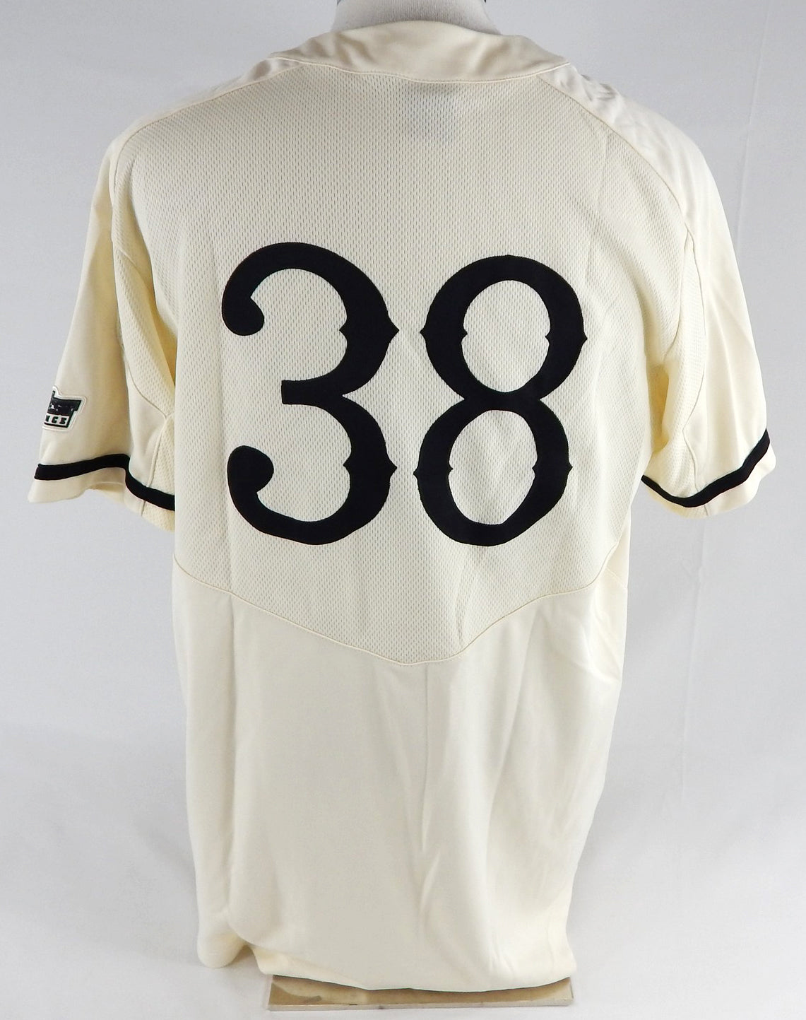 2018 Long Beach State Dirtbags #38 Game Used Cream Jersey Baseball XL 841 Pic2