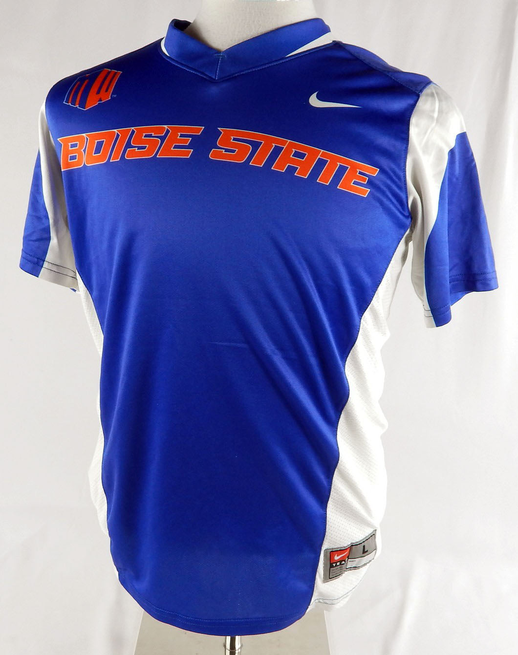 2015 Boise State Broncos #16 Game Issued Blue Jersey Womens Soccer L DP88067
