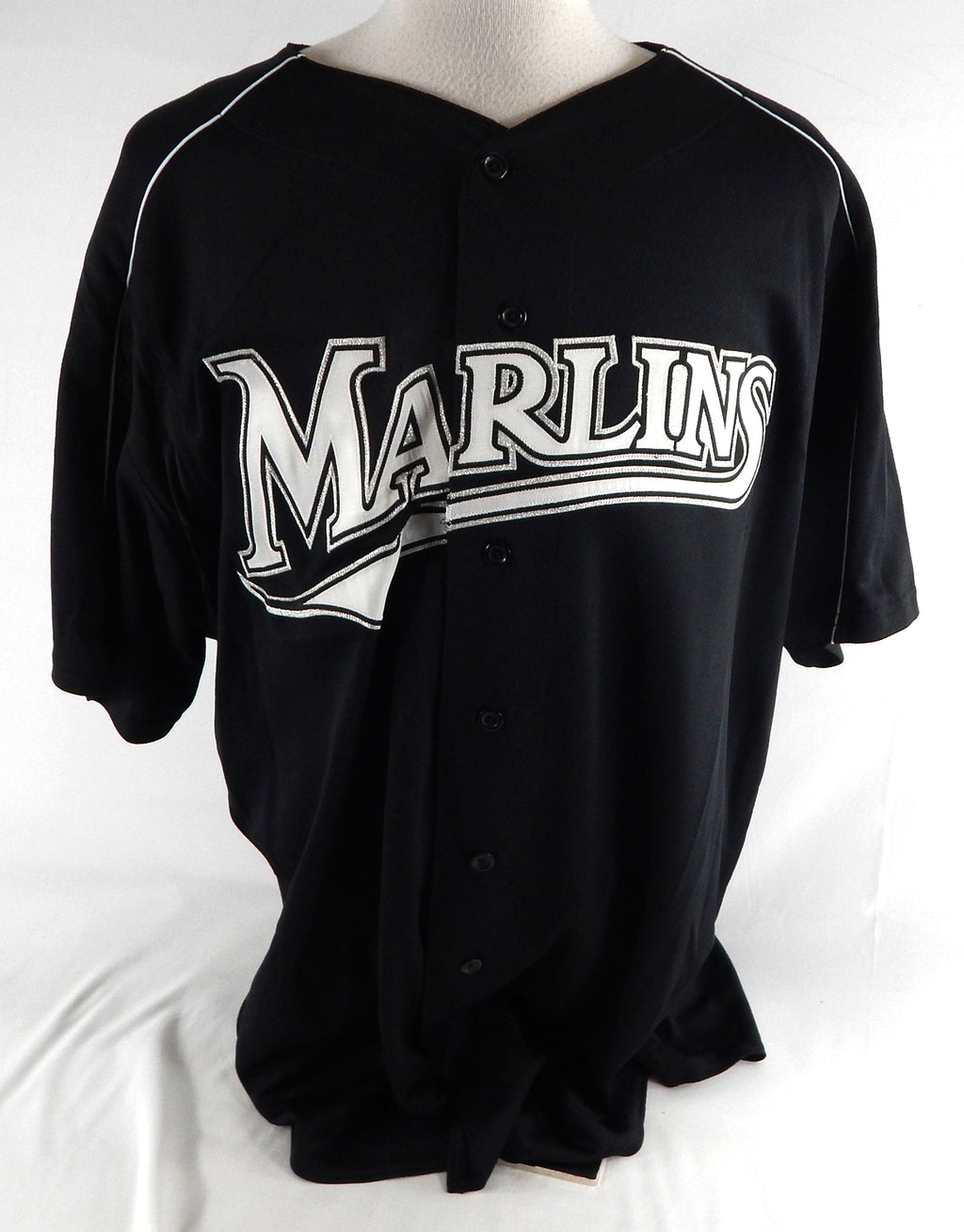 2003-06 Florida Marlins Bowers #61 Game Used Black Jersey BP ST XXL 781