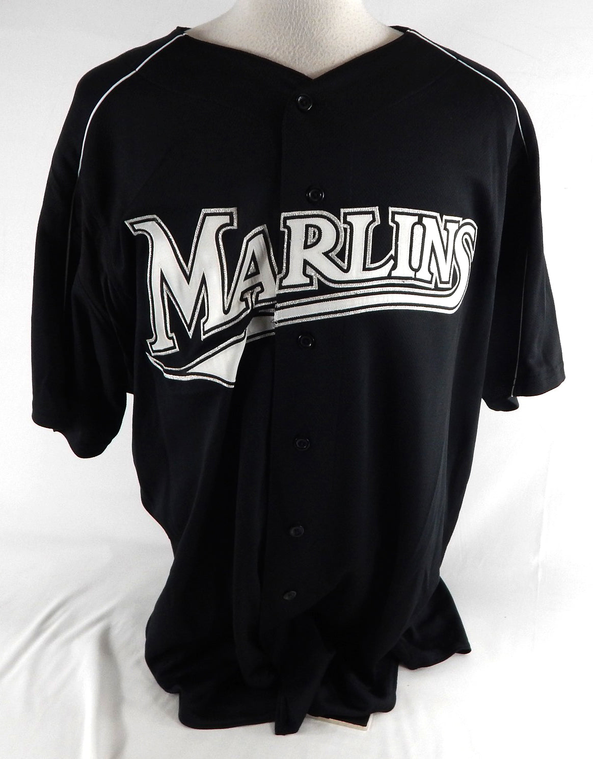 2003-06 Florida Marlins Bowers #61 Game Used Black Jersey BP ST XXL 781