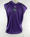 2004-05 Charlotte Hornets Game Used Purple Tank Top Shirt 2XLT DP70520