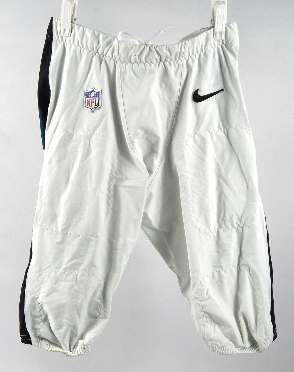 2023 Philadelphia Eagles Shaq Leonard #53 Game Used White Pants 34 769