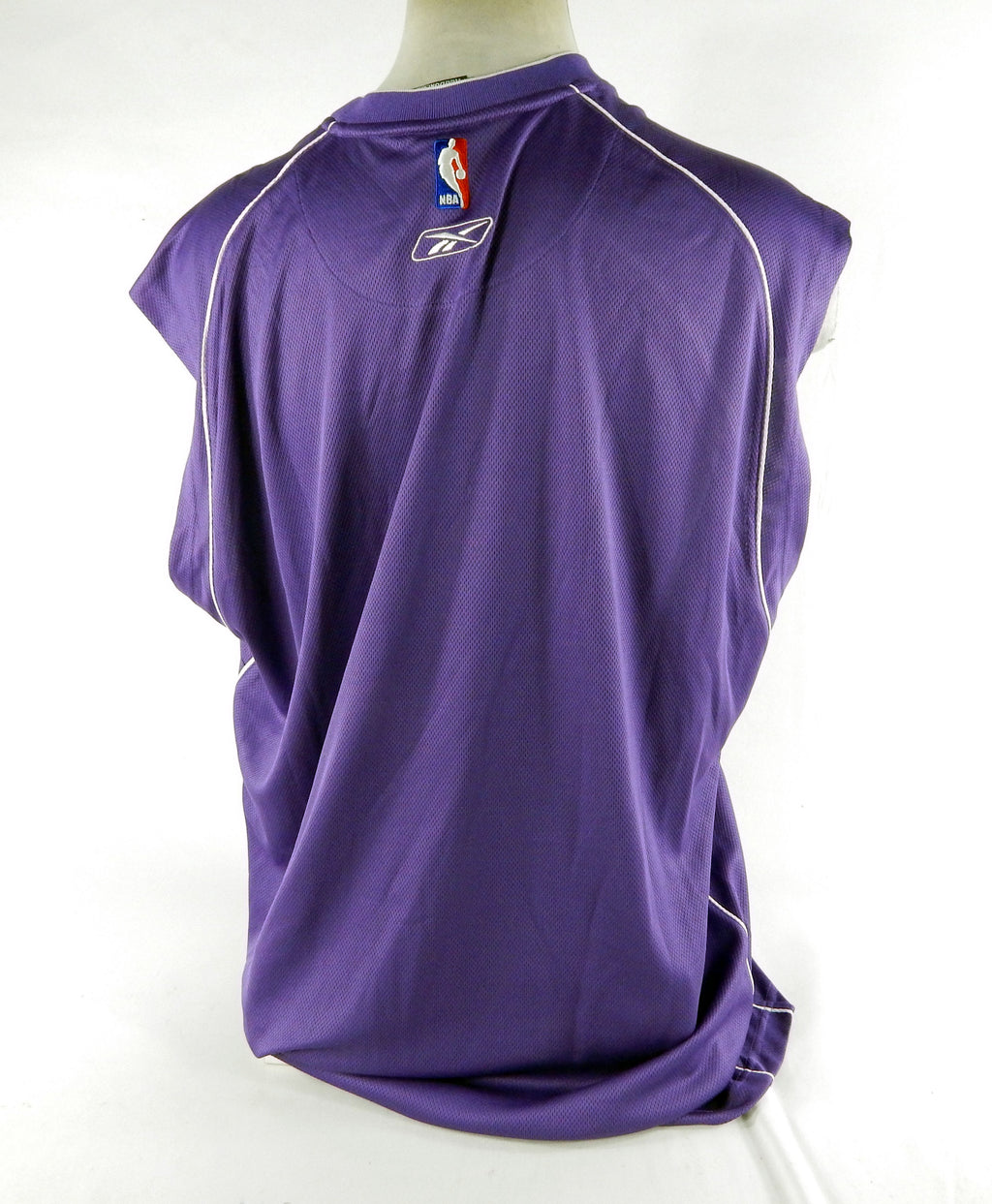 2004-05 Charlotte Hornets Game Used Purple Tank Top Shirt 2XLT DP70520 Pic2