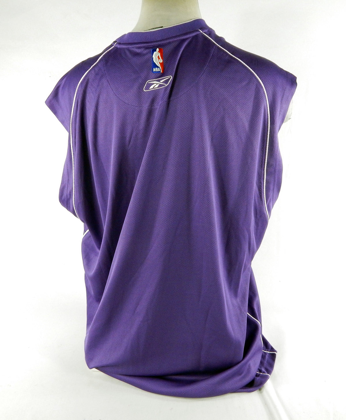 2004-05 Charlotte Hornets Game Used Purple Tank Top Shirt 2XLT DP70520 Pic2