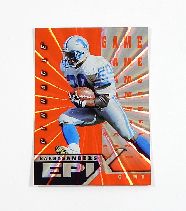 1998 Score Pinnacle Epix Football Orange Set (24) Marino Elway Sanders Smith Pic2