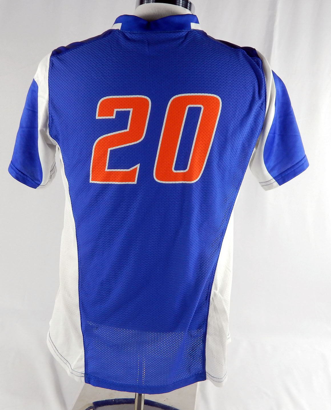 2015 Boise State Broncos #20 Game issued Blue Jersey Womens Soccer L 069 Pic2