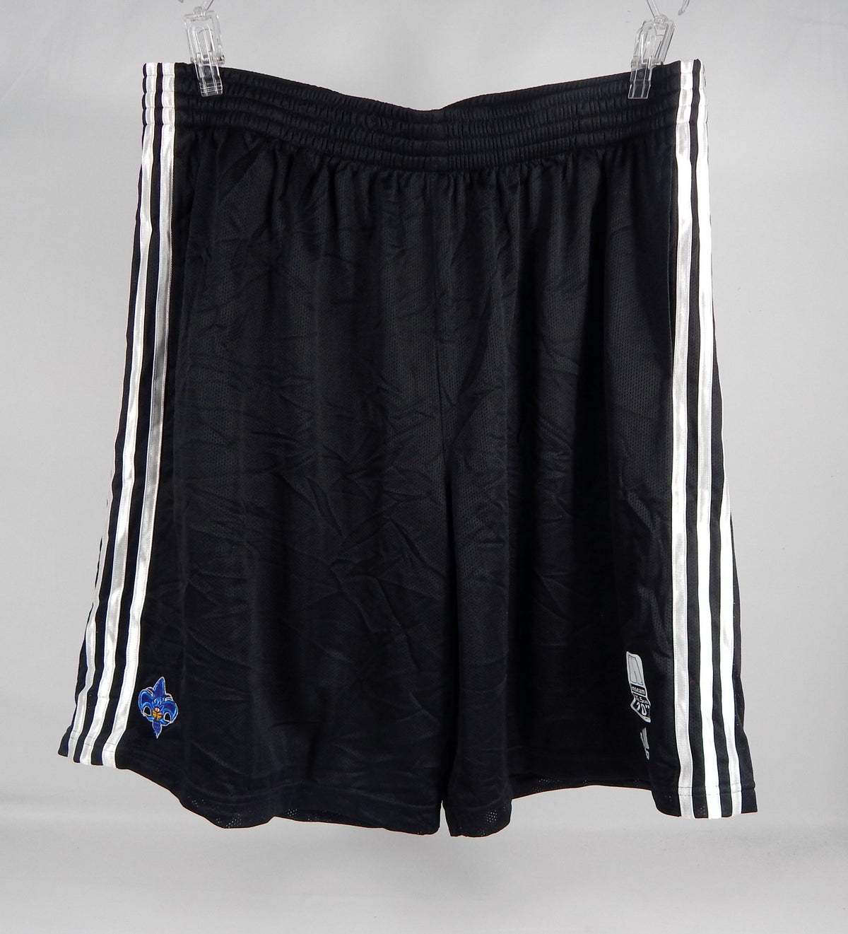 2010-11 New Orleans Hornets Team Issued Black Practice Shorts 2XL 95S