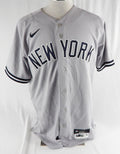2021 New York Yankees Stephen Ridings #70 Game Issued Pos Used Grey Jersey 44 1