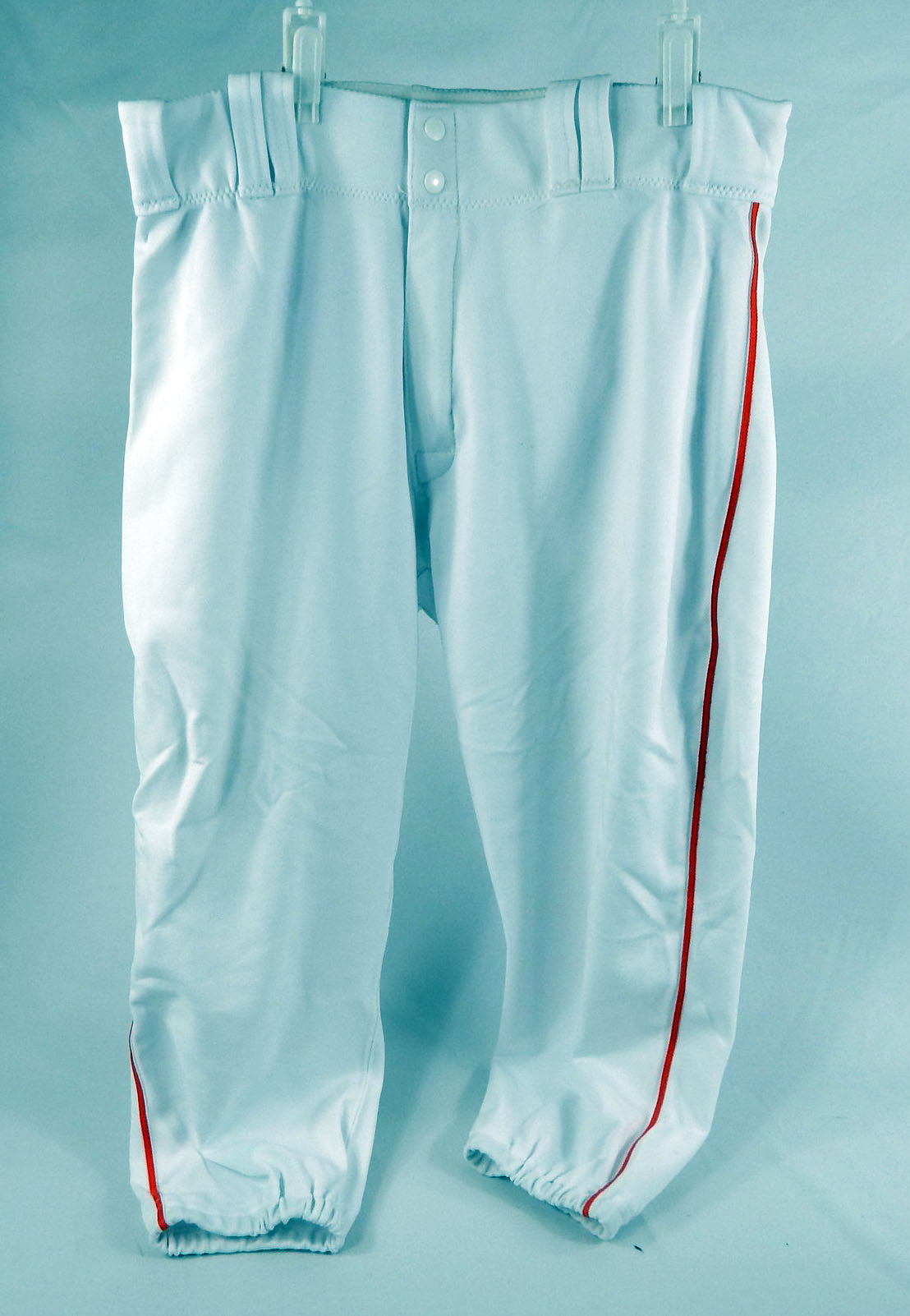 2016 Miami Marlins Giancarlo Stanton #27 Game Used White Baseball Pants 37 01274