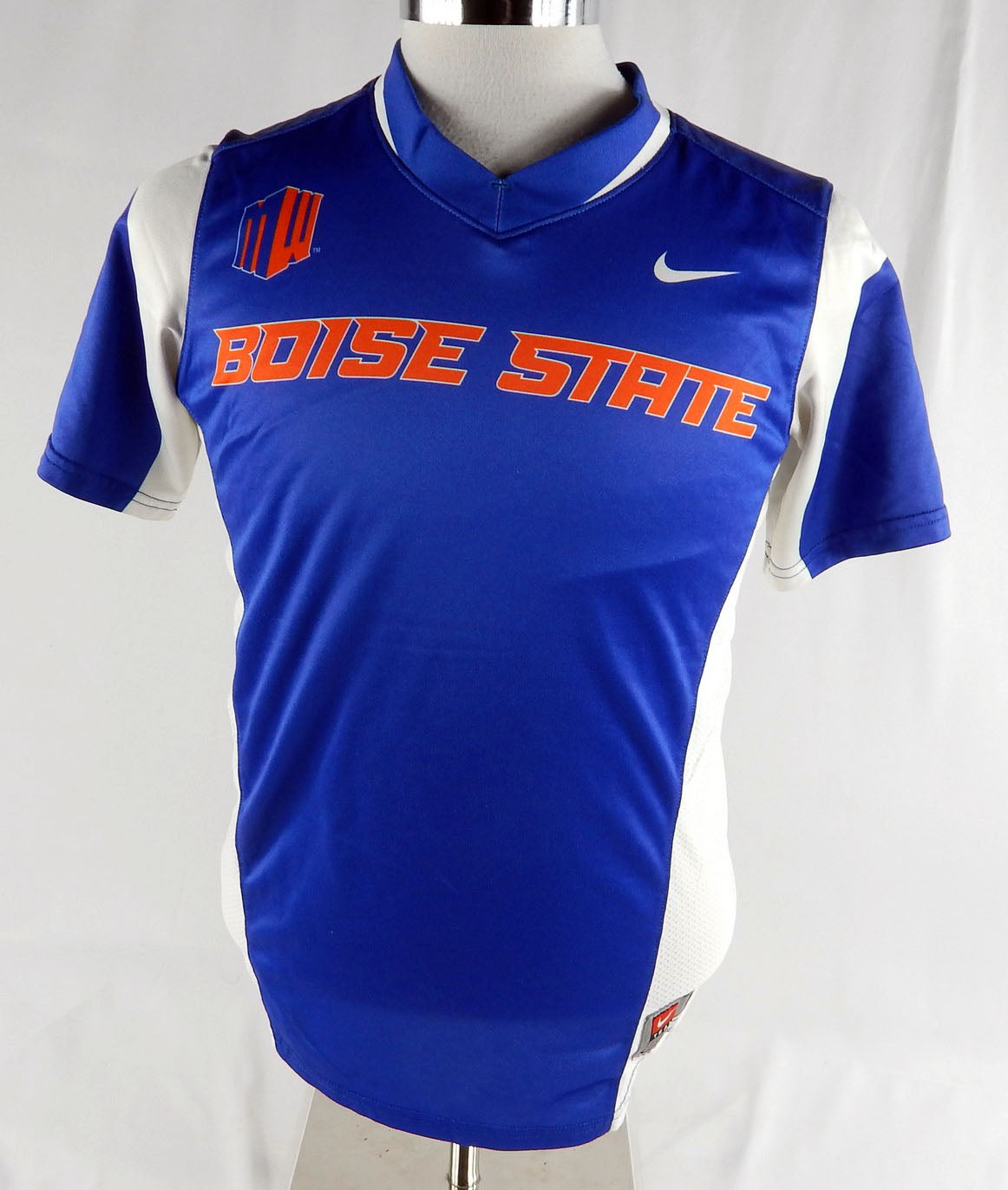 2015 Boise State Broncos #8 Game issued Blue Jersey Womens Soccer M DP88072