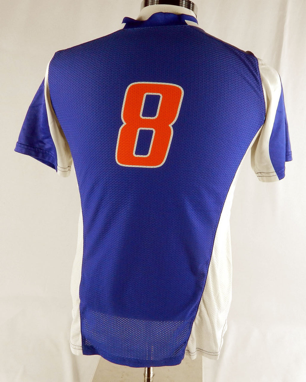 2015 Boise State Broncos #8 Game issued Blue Jersey Womens Soccer M DP88072 Pic2