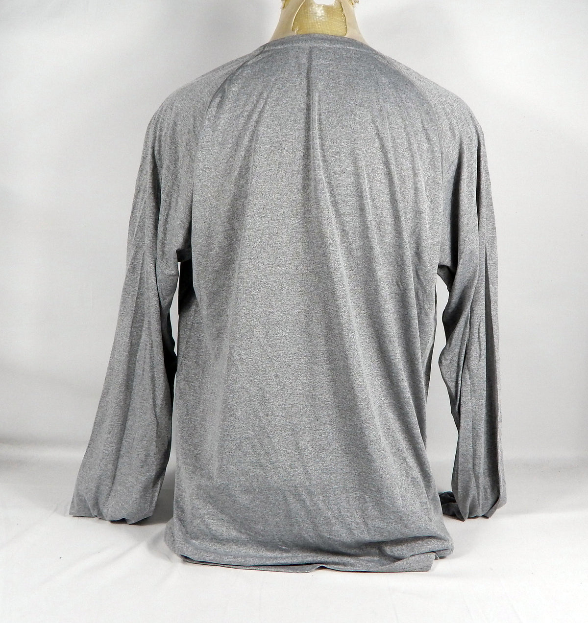 2011-12 New Orleans Hornets Team Issued Grey Training Long Sleeve Shirt 2XLT 98S Pic2