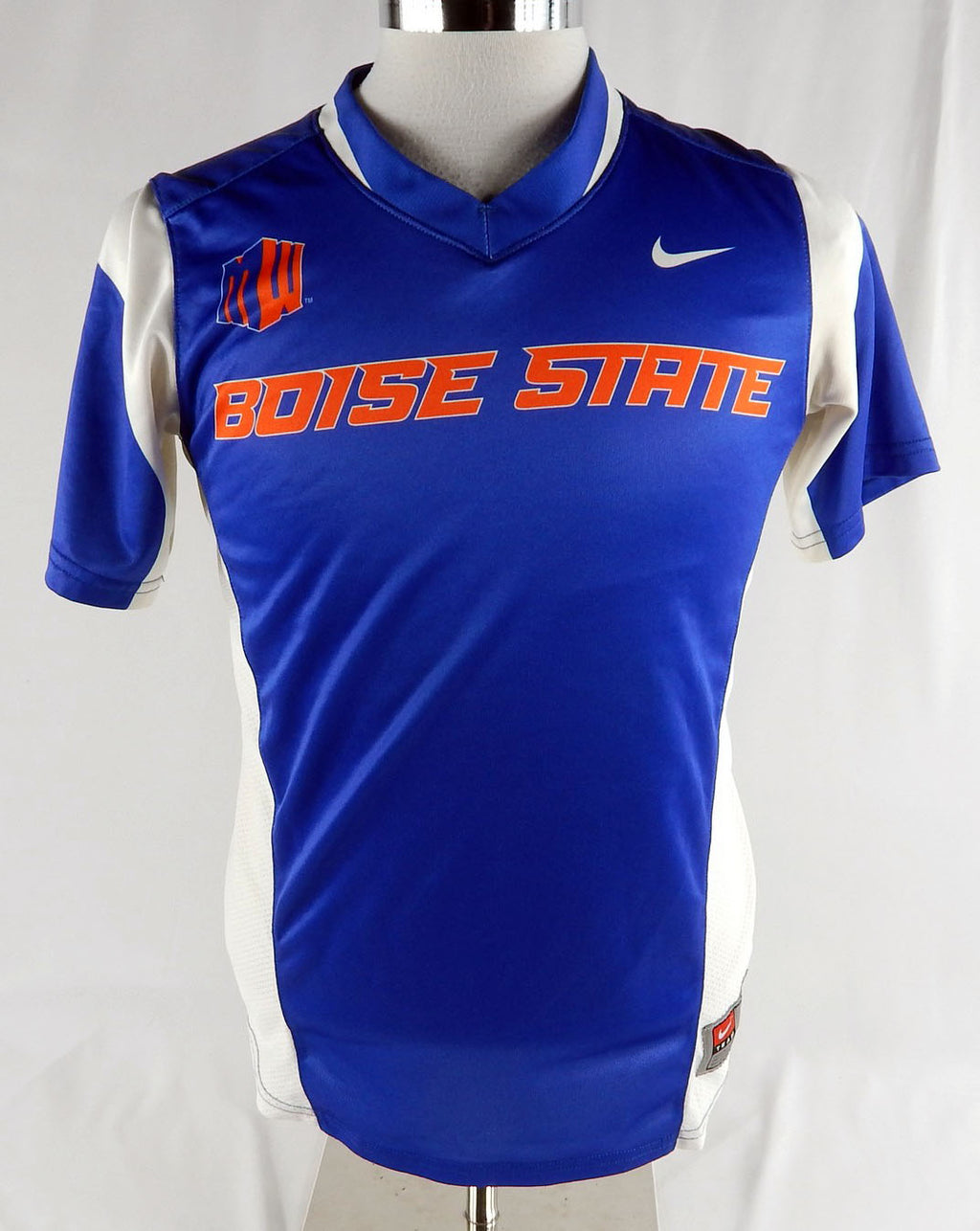 2015 Boise State Broncos #12 Game issued Blue Jersey Womens Soccer M 074
