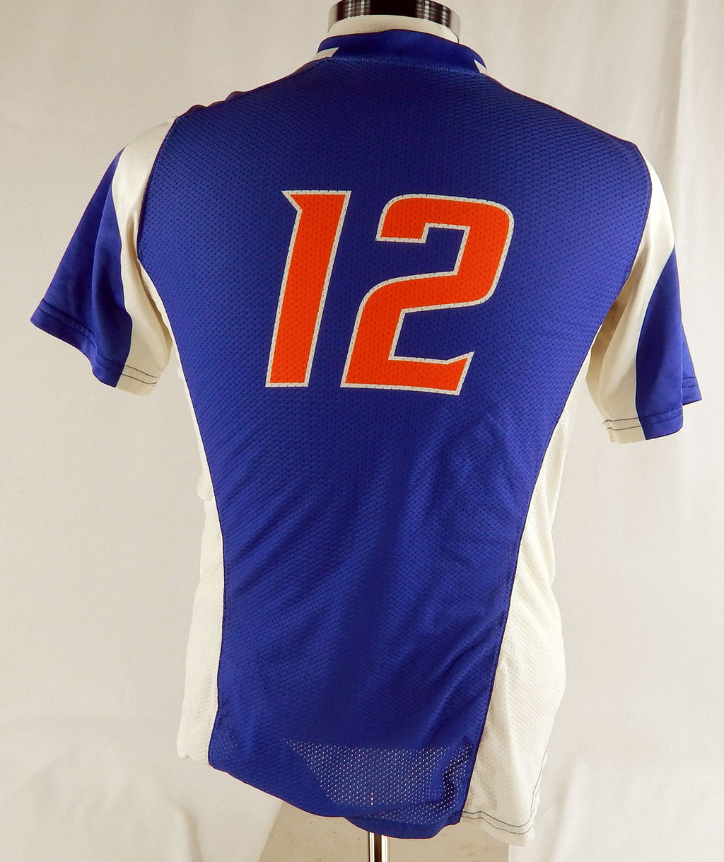 2015 Boise State Broncos #12 Game issued Blue Jersey Womens Soccer M 074 Pic2