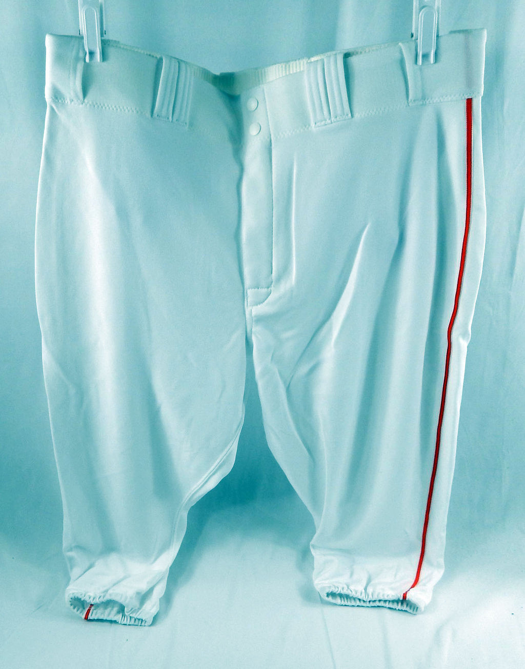 2015 Miami Marlins Justin Bour #48 Game Used White Baseball Pants 40-46 DP112878