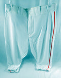 2015 Miami Marlins Justin Bour #48 Game Used White Baseball Pants 40-46 DP112878