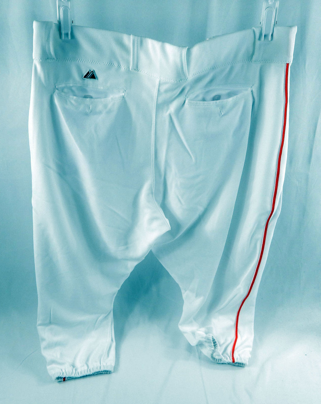2015 Miami Marlins Justin Bour #48 Game Used White Baseball Pants 40-46 DP112878 Pic2