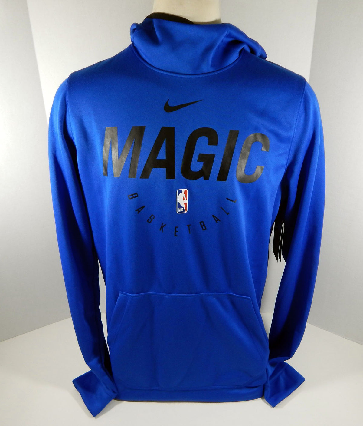 2018-19 Orlando Magic Team Game Issued Blue Sweatshirt Hoodie Nike 2XLT