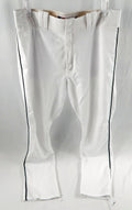 2014 Miami Marlins Derek Hill #7 Game Used White Baseball Pants 35-35 DP112882