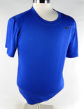 Mens Nike # Authentic Dri Fit Training Blue T-Shirt M 809