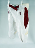 Indiana Hoosiers #42 Game Used White Pants 30 DP67484