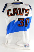 1997-99 Cleveland Cavaliers Walls #30 Game Issued White Jersey 48 819