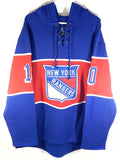 Artemi Panarin #10 New York Rangers '47 Brand Hockey Sweater Hoodie Blue 2XL