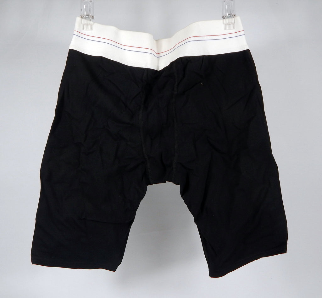 1990s NBA Basketball Team Issued Black Compression Shorts XL 915S Pic2