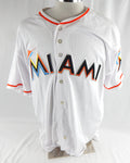 2012-18 Miami Marlins Blank Game Issued White Jersey 50 050